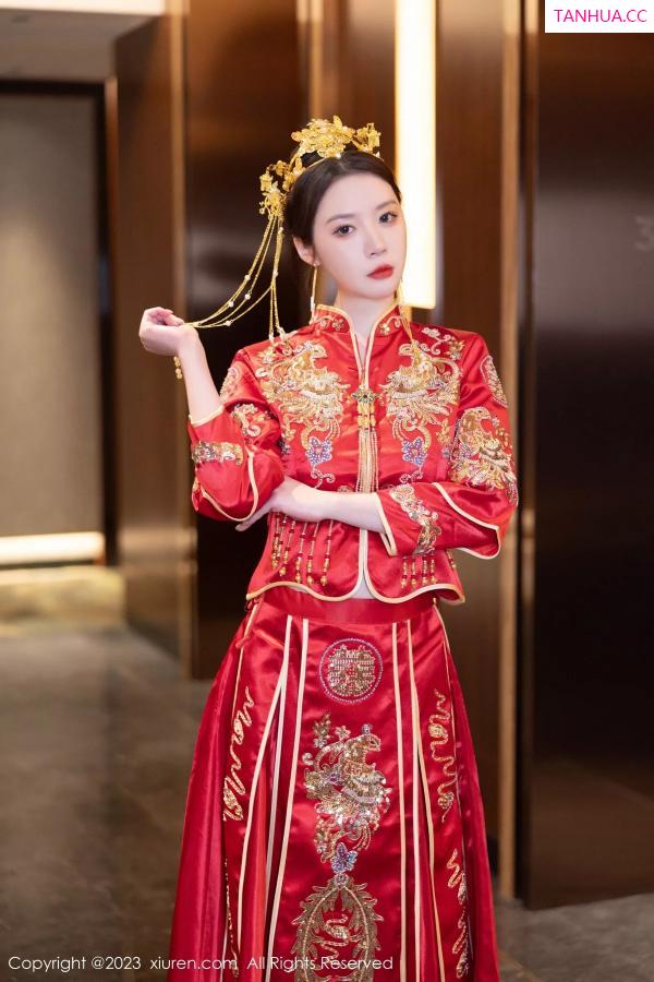 梦心玥  [XiuRen]高清写真图 2023.12.05 No.7766 梦心玥 婚嫁美腿第2张图片